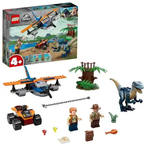 LEGO Jurassic World LEGO 75942 Velociraptor: Rettungsmission