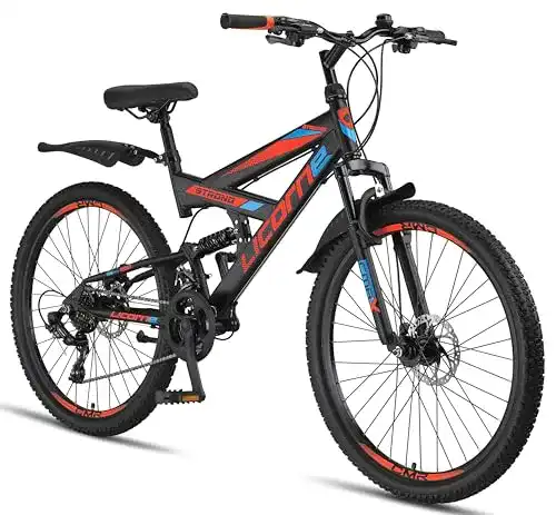 Mountainbike 26 Zoll Licorne Bike Strong D Premium