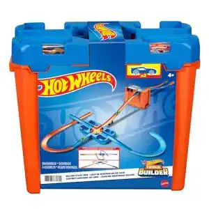 Hot-Wheels-Bahn Hot Wheels GGP93 Track Builder Stunt Box