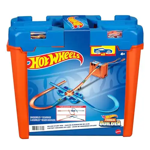 Hot-Wheels-Bahn Hot Wheels GGP93 Track Builder Stunt Box