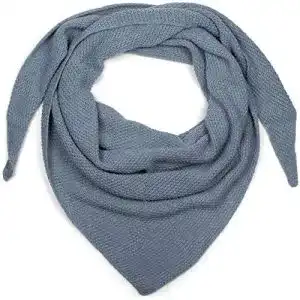 Dreieckstuch styleBREAKER Damen XXL mit Reiskorn Strickmuster