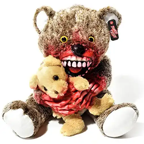 Horror-Puppe Zombie Teddy Original XXL 50cm Horror-Bär