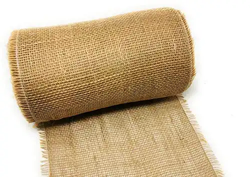Tischläufer juteko Jute Jutestoff Dekoband 25cm breit Tischband