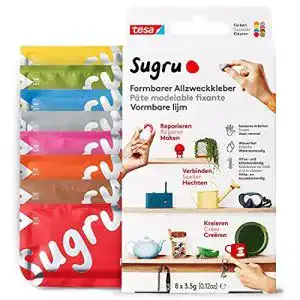 Tesa-Sugru tesa Sugru by – Formbarer Allzweckkleber, 8er-Pack, 8 x