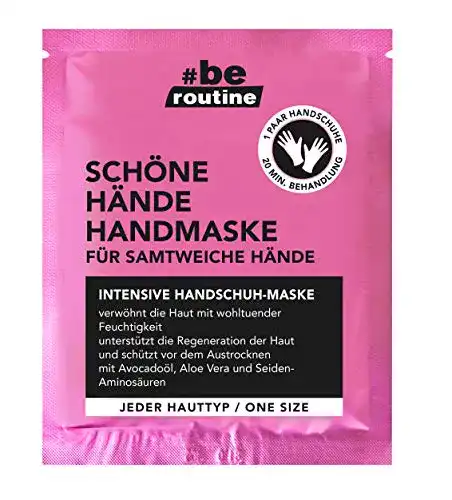 Handmaske #be routine b.e. routine für intensive Pflege