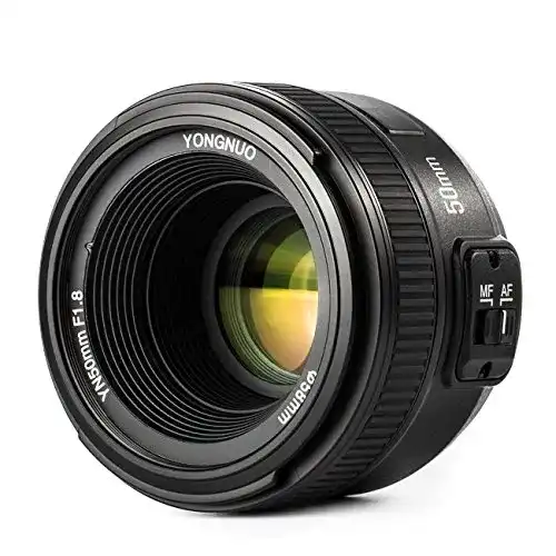 Die beste Objektiv für Nikon YONGNUO YN EF 50mm f/1.8 AF-Objektiv YN50 2026 Test Bestseller Objektiv für Nikon YONGNUO YN EF 50mm f/1.8 AF-Objektiv YN50