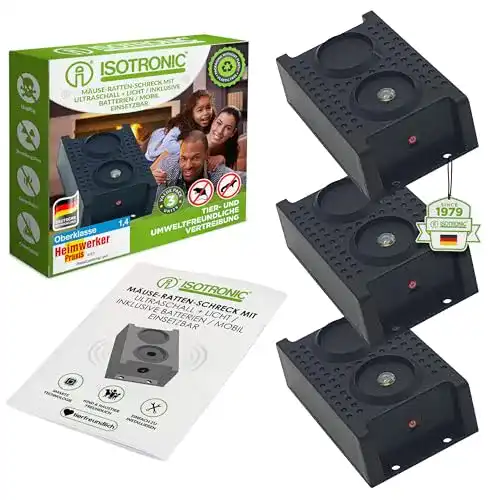 Isotronic-Marderschreck ISOTRONIC Marderschreck Blitz mit Licht/LED