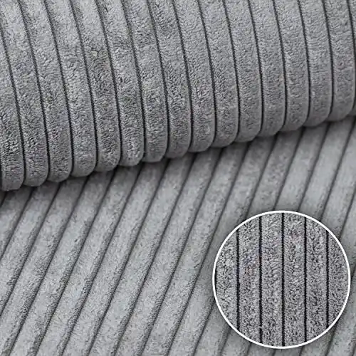 Cordstoff HEKO PANELS Murano Polsterstoff Cord-Optik