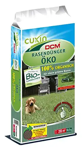Cuxin-Rasendünger Cuxin Bio Rasendünger Öko, 20 kg