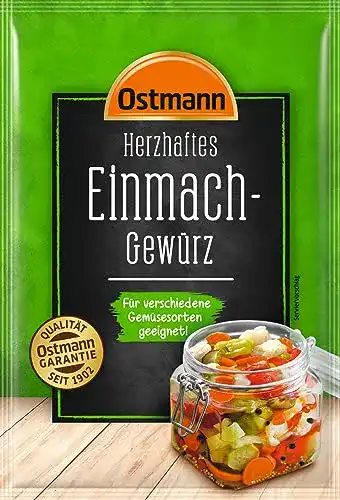 Gurkengewürz Ostmann Gewürze Herzhaftes Einmachgewürz, 5x30g