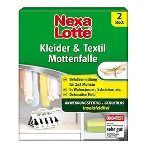 Kleidermottenfalle Nexa Lotte Kleider- & Textil-Mottenfalle, 2 Fallen