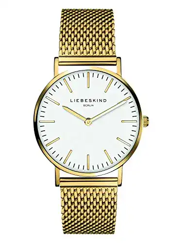 Damenuhr Liebeskind Berlin Analog Quarz Uhr mit Edelstahl, IP
