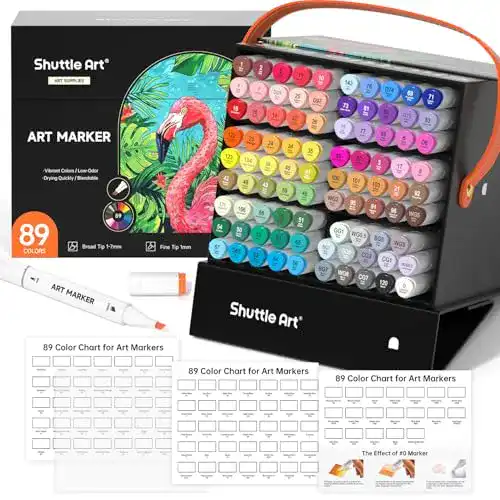 Alkoholmarker Shuttle Art 88 bunte Alkohol Marker