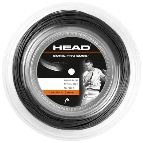 Die beste HEAD-Tennissaiten HEAD Sonic Pro Edge Reel Tennisrolle 200m 2026 Test Bestseller HEAD-Tennissaiten HEAD Sonic Pro Edge Reel Tennisrolle 200m