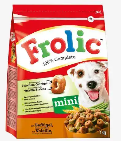 Frolic-Hundefutter Frolic Complete Mini mit Gefluegel, Gemuese