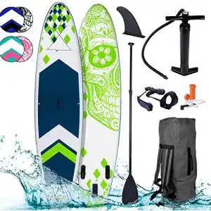 Brast-SUP BRAST SUP Board Candy Skull incl. Zubehör