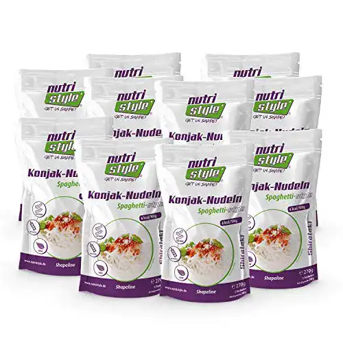 Konjak-Nudeln Nutristyle Shirataki Konjak Nudeln, (10x 200g)