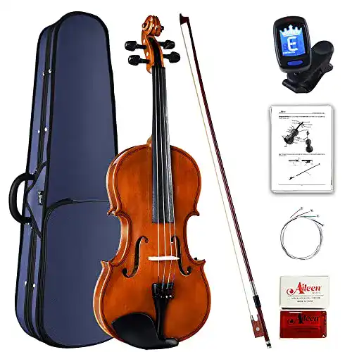 Geige Aileen MUSIC Aileen Violine 4/4 Anfänger Set, Erwachsene