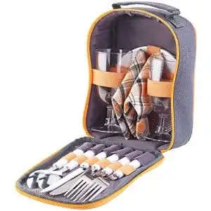 Picknick-Rucksack (2 Personen) PEARL Picknick Geschirr