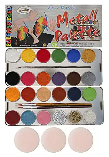 Kinderschminke Eulenspiegel 224205 – Profi-Aqua Schminke