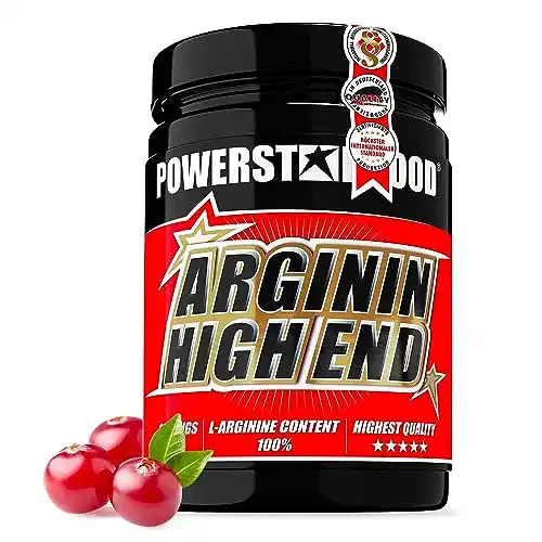 L-Arginin-Pulver POWERSTAR FOOD ARGININ HIGH END 500g