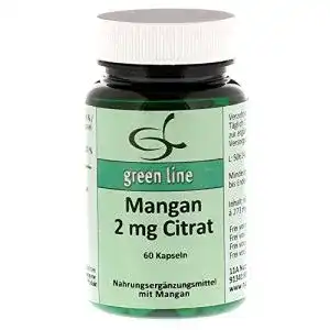 Mangan 11 A Nutritheke GmbH 2 mg Citrat