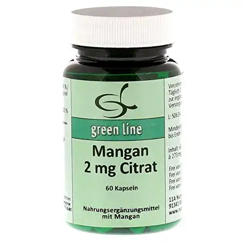 Mangan 11 A Nutritheke GmbH 2 mg Citrat