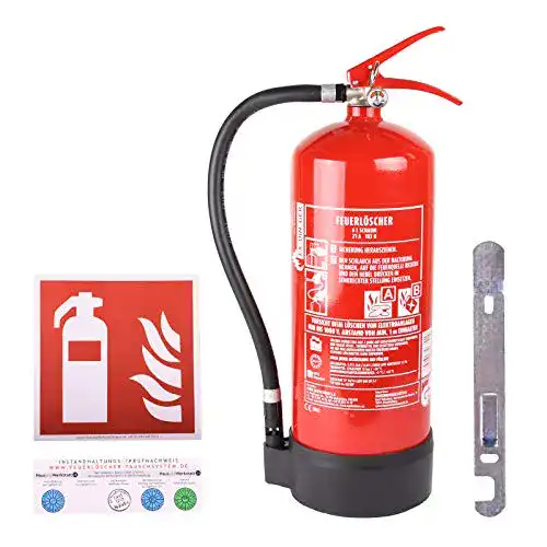 Feuerlöscher HausundWerkstatt24 Set AB 6l Schaum- 6 LE