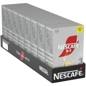 Kaffee-Sticks NESCAFÉ 2-in-1 Sticks, löslich, 8er Pack (à 10 x 8g)