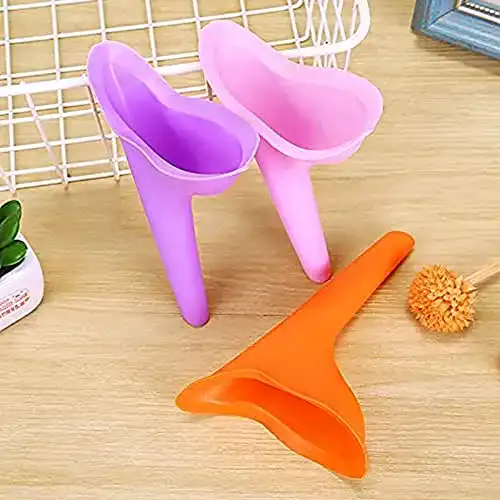 Urinierhilfe Frauen Weibliches Urinal,3 STÜCKE Weibliches Urinieren