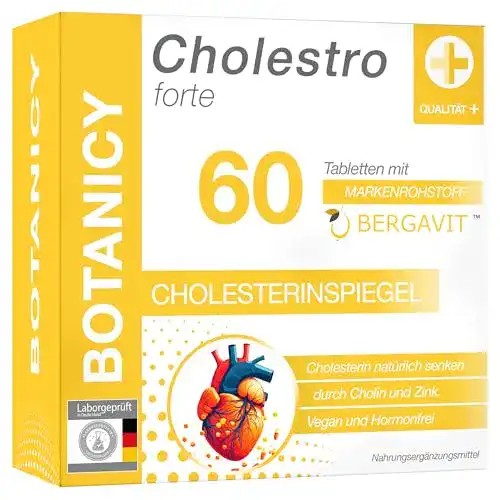 Cholesterinsenker Botanicy Cholestro Forte mit BERGAVIT®