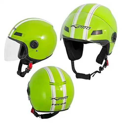 Jethelm A-Pro Motorradhelm Motorrad Roller Offenes Jet Helm