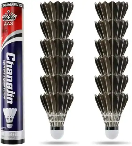 Die beste Badminton-Bälle Philonext 12 Stück Gänsefeder Badminton 2026 Test Bestseller Badminton-Bälle Philonext 12 Stück Gänsefeder Badminton