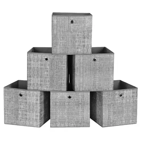 Faltbox SONGMICS Aufbewahrungsbox, 6er Set, 30 x 30 x 30 cm