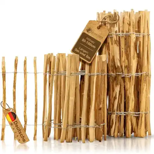 Staketenzaun BooGardi · 12 Größen · 90cm hoch · 5m lang