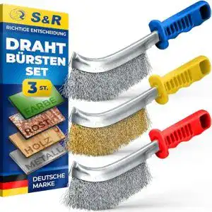 Drahtbürste S&R Hand Set 3-teilig