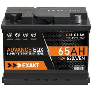 Autobatterie 65Ah EXAKT 12V Starterbatterie