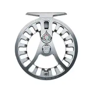Fliegenrolle Hardy Ultralite Fwdd für Süßwasserfliegen, Titan/Grün, 4000