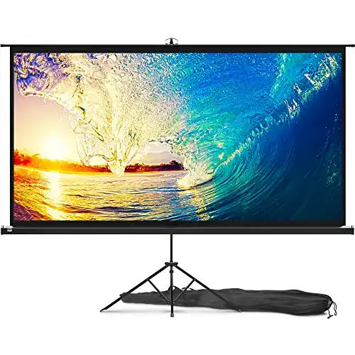 Stativ-Leinwand PropVue Beamer Leinwand mit Stativ 100 Zoll