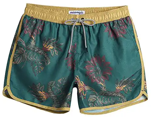 Badeshorts Herren MaaMgic Herren Badeshorts Vintage Retro