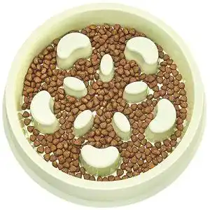 Anti-Schling-Napf Katze Upsky Slow Feeder, mit lustigem Muster