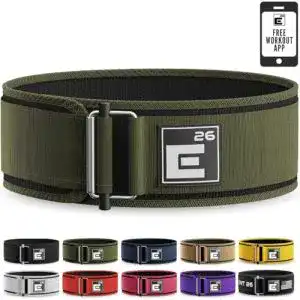 Gewichthebergürtel Element 26 Selbstschließender – Premium