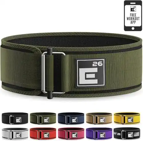 Gewichthebergürtel Element 26 Selbstschließender – Premium