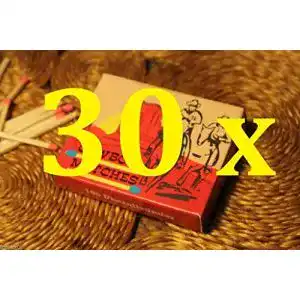 Streichhölzer Überallzünder 30er PACK Zündhölzer Outdoor