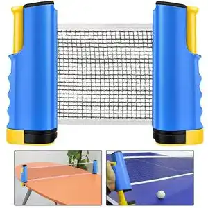 Tischtennisnetz Weeygo e Tischtennis Netze, Justierbarer Einziehbares Netz Ping Pong Ersatznetz