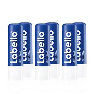 Lippenpflege Labello Original Stift im 6er Pack (6 x 4,8 g)