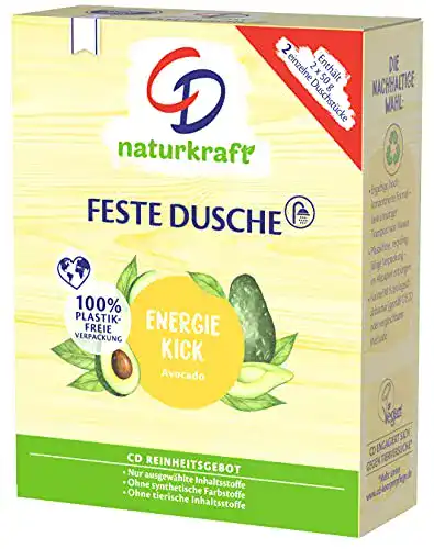 CD-Duschgel CD Feste Dusche ‘Energiekick’, 2 x 50 g
