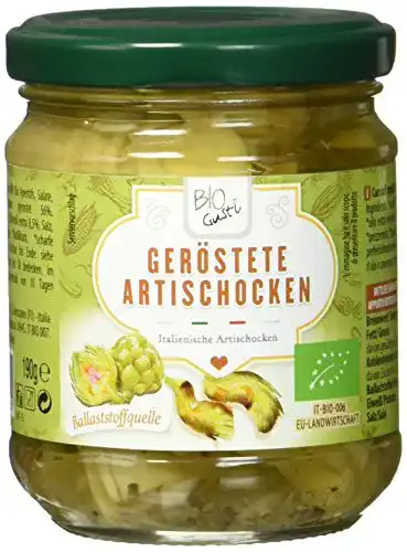 Artischockenherzen Biogustí Geröstete Artischocken Bio, 6 x 190 g