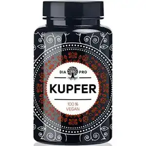 Kupfer-Tabletten DiaPro ® Kupfer 365 hochdosierte, 2 mg Kupfer