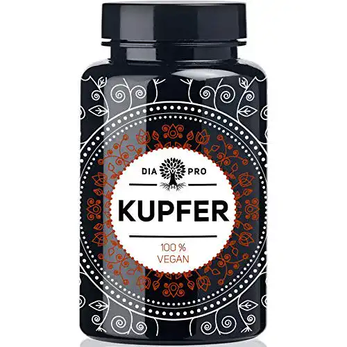 Kupfer-Tabletten DiaPro ® Kupfer 365 hochdosierte, 2 mg Kupfer
